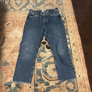 Agolde Riley Crop Jeans - Size 26